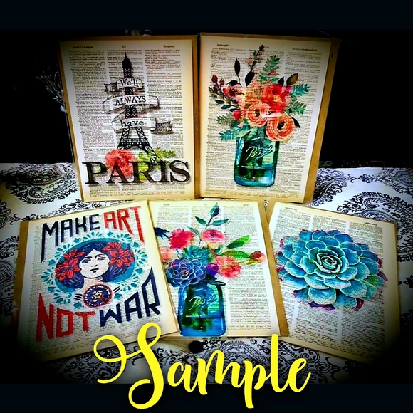 The Beatles Dictionary Art Print Music Decor - Picture 3 of 4